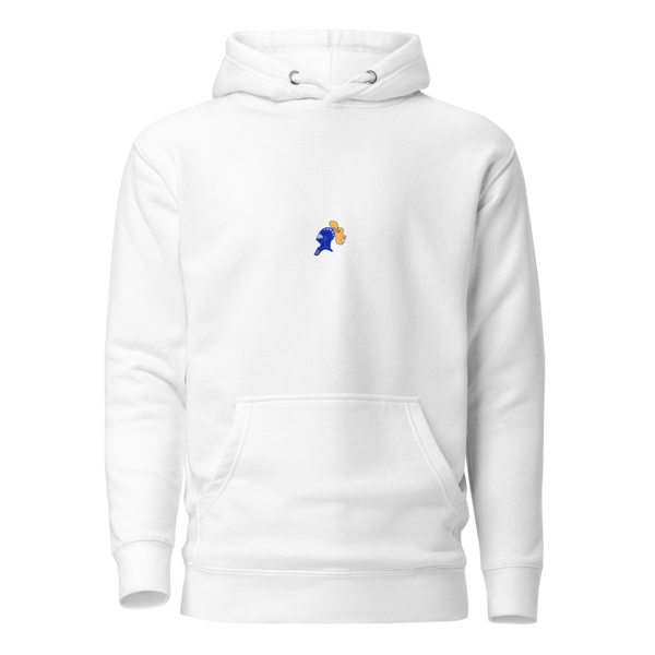 Unisex Hoodie - 1 - White