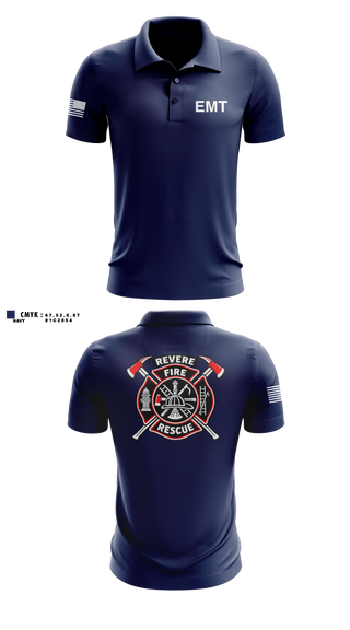 Short Sleeve Performance Polo, Revere Fire Department, Fire Department, Teamtime, Team time, sublimation, custom sports apparel, team uniforms, spirit wear, spiritwear, sports uniforms, custom shirts, team store, custom team store, fundraiser sports, apparel fundraiser