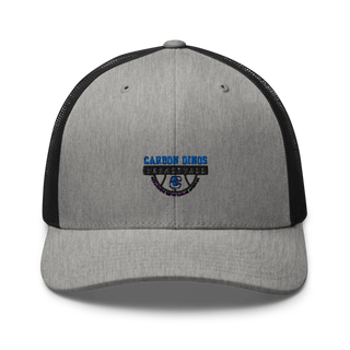Carbon Boys Basketball Retro Trucker Hat | Yupoong 6606