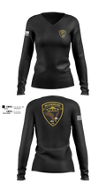 18 SFS FLY AWAY SECURITY 15645087 Women's Long Sleeve V-neck Shirt - 100