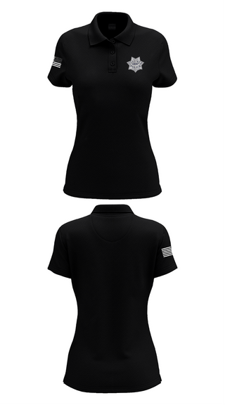 Womens Short Sleeve Performance Polo, Coalinga Police Department, Police, Teamtime, Team time, sublimation, custom sports apparel, team uniforms, spirit wear, spiritwear, sports uniforms, custom shirts, team store, custom team store, fundraiser sports, apparel fundraiser