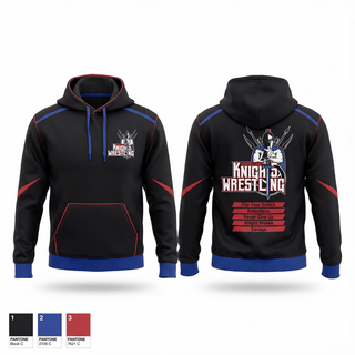 Hoodie, Lawrence County Knights, Wrestling, Teamtime, Team time, sublimation, custom sports apparel, team uniforms, spirit wear, spiritwear, sports uniforms, custom shirts, team store, custom team store, fundraiser sports, apparel fundraiser