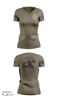 A/2-43 ADA 73702478 Women's Short Sleeve V-neck Shirt - 21
