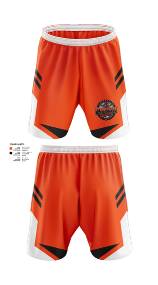 Athletic Shorts With Pockets, Shreveport Crush, Baseball, Teamtime, Team time, sublimation, custom sports apparel, team uniforms, spirit wear, spiritwear, sports uniforms, custom shirts, team store, custom team store, fundraiser sports, apparel fundraiser