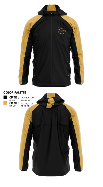 Fredericktown High School Cheerleading 32823567 Windbreaker - 1