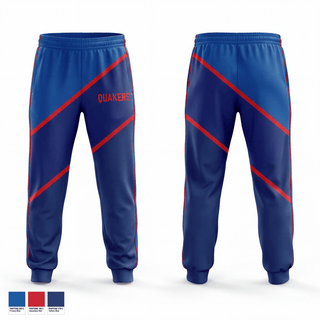 Sweatpants, Quakers, Wrestling, Teamtime, Team time, sublimation, custom sports apparel, team uniforms, spirit wear, spiritwear, sports uniforms, custom shirts, team store, custom team store, fundraiser sports, apparel fundraiser