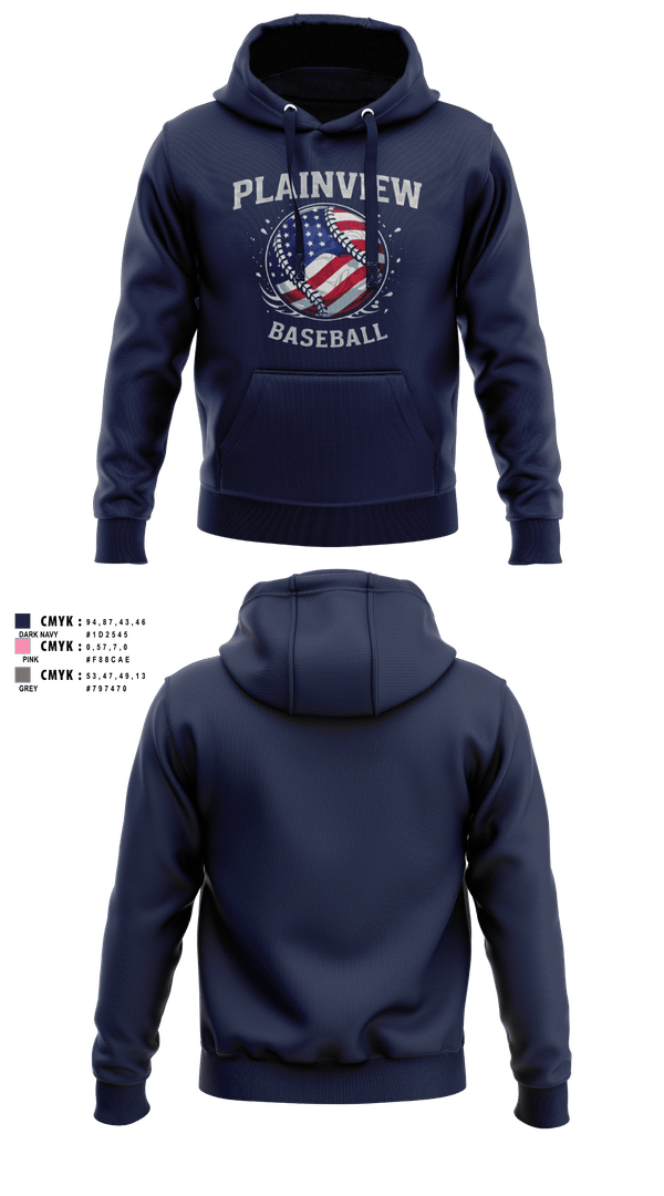 Hoodie, Plainview Softball, Softball, Teamtime, Team time, sublimation, custom sports apparel, team uniforms, spirit wear, spiritwear, sports uniforms, custom shirts, team store, custom team store, fundraiser sports, apparel fundraiser