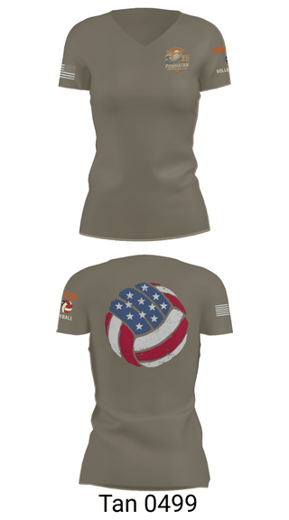 Womens Short Sleeve Vneck Shirt, VB, Women's Volleyball, Teamtime, Team time, sublimation, custom sports apparel, team uniforms, spirit wear, spiritwear, sports uniforms, custom shirts, team store, custom team store, fundraiser sports, apparel fundraiser