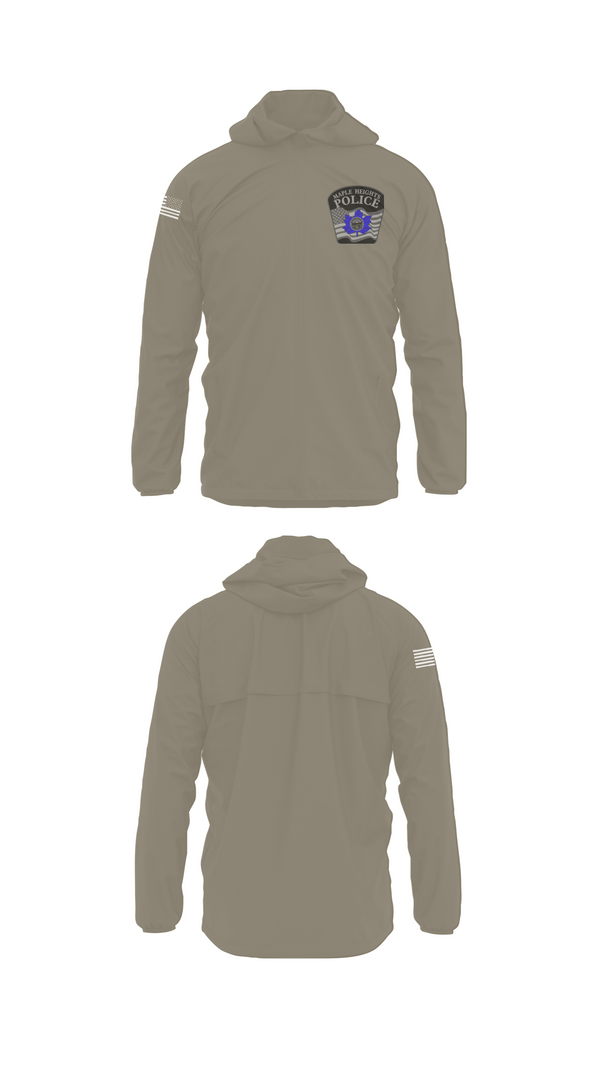 Windbreaker, Maple Heights Police Department, Police, Teamtime, Team time, sublimation, custom sports apparel, team uniforms, spirit wear, spiritwear, sports uniforms, custom shirts, team store, custom team store, fundraiser sports, apparel fundraiser