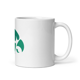 D-R Falcons 66653623 White Glossy Mug - Large