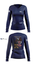 Mtc 1975029 Women's Long Sleeve V-neck Shirt - 3