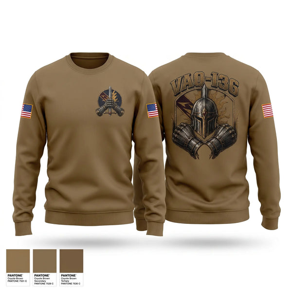 Crew Neck Sweatshirt, Gauntlets, Navy, Teamtime, Team time, sublimation, custom sports apparel, team uniforms, spirit wear, spiritwear, sports uniforms, custom shirts, team store, custom team store, fundraiser sports, apparel fundraiser