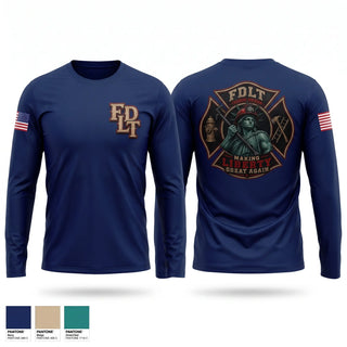 Long Sleeve Performance Shirt, Fire Department of Liberty Township, Fire Department, Teamtime, Team time, sublimation, custom sports apparel, team uniforms, spirit wear, spiritwear, sports uniforms, custom shirts, team store, custom team store, fundraiser sports, apparel fundraiser
