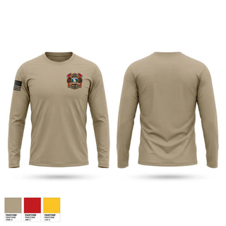 Long Sleeve Performance Shirt, Milwaukee Fire Department Training Division, Fire Department, Teamtime, Team time, sublimation, custom sports apparel, team uniforms, spirit wear, spiritwear, sports uniforms, custom shirts, team store, custom team store, fundraiser sports, apparel fundraiser