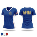 Silver Lake Volunteer Fire Company Women's Short Sleeve V-neck Shirt - 1