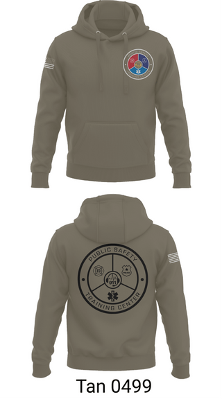 Hoodie, Public Safety Training Center, Fire Department, Teamtime, Team time, sublimation, custom sports apparel, team uniforms, spirit wear, spiritwear, sports uniforms, custom shirts, team store, custom team store, fundraiser sports, apparel fundraiser
