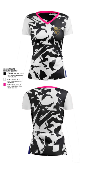 Womens Short Sleeve Vneck Shirt, Northwest Optimist FC, Men's Soccer, Teamtime, Team time, sublimation, custom sports apparel, team uniforms, spirit wear, spiritwear, sports uniforms, custom shirts, team store, custom team store, fundraiser sports, apparel fundraiser