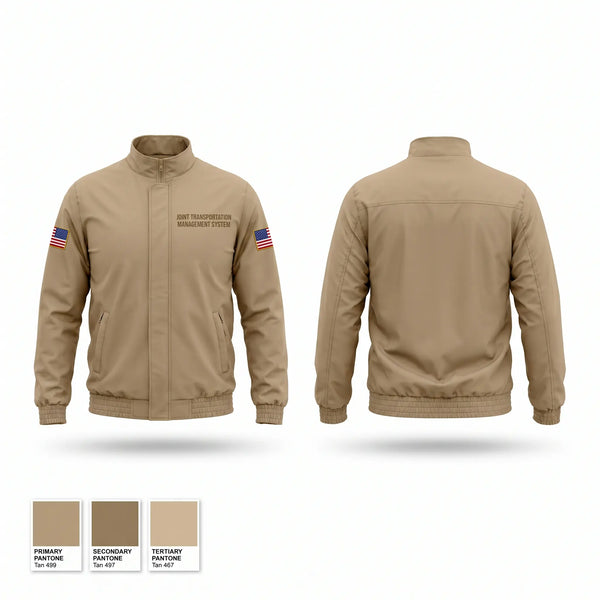 Windbreaker, Joint Transportation Management System, Air Force, Teamtime, Team time, sublimation, custom sports apparel, team uniforms, spirit wear, spiritwear, sports uniforms, custom shirts, team store, custom team store, fundraiser sports, apparel fundraiser