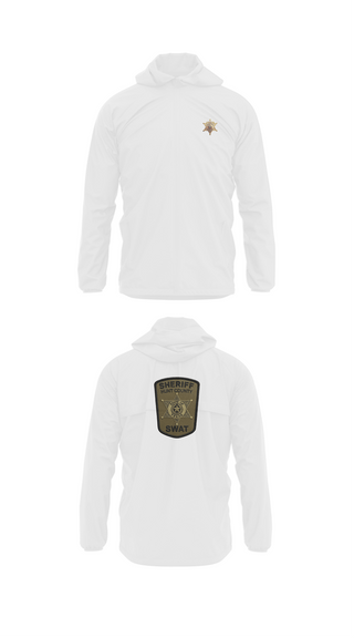 Windbreaker, Hunt County SWAT, Police, Teamtime, Team time, sublimation, custom sports apparel, team uniforms, spirit wear, spiritwear, sports uniforms, custom shirts, team store, custom team store, fundraiser sports, apparel fundraiser