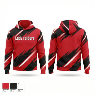 Hoodie, Lady raiders, Softball, Teamtime, Team time, sublimation, custom sports apparel, team uniforms, spirit wear, spiritwear, sports uniforms, custom shirts, team store, custom team store, fundraiser sports, apparel fundraiser