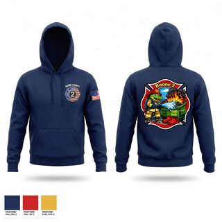 Hoodie, Boone 2, Fire Department, Teamtime, Team time, sublimation, custom sports apparel, team uniforms, spirit wear, spiritwear, sports uniforms, custom shirts, team store, custom team store, fundraiser sports, apparel fundraiser