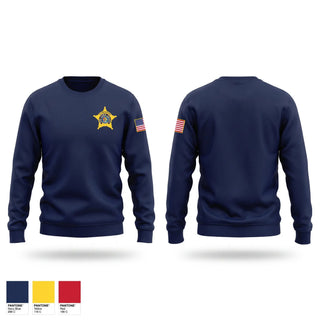 Crew Neck Sweatshirt, Investigations, Police, Teamtime, Team time, sublimation, custom sports apparel, team uniforms, spirit wear, spiritwear, sports uniforms, custom shirts, team store, custom team store, fundraiser sports, apparel fundraiser