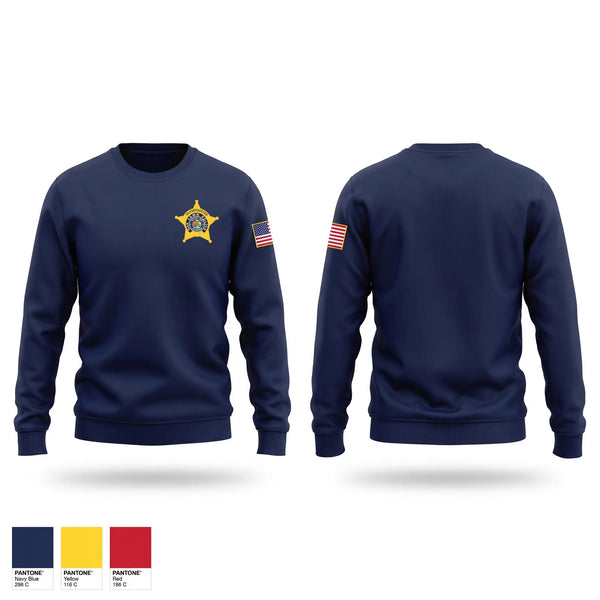 Crew Neck Sweatshirt, Investigations, Police, Teamtime, Team time, sublimation, custom sports apparel, team uniforms, spirit wear, spiritwear, sports uniforms, custom shirts, team store, custom team store, fundraiser sports, apparel fundraiser