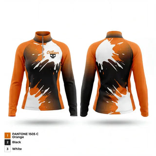 Quarter Zip Jacket, Coastal Outlaws, Softball, Teamtime, Team time, sublimation, custom sports apparel, team uniforms, spirit wear, spiritwear, sports uniforms, custom shirts, team store, custom team store, fundraiser sports, apparel fundraiser