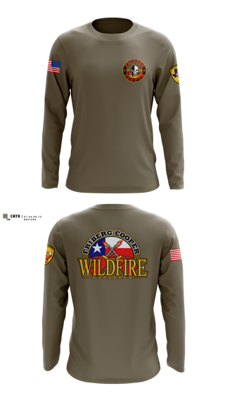 Long Sleeve Performance Shirt, Friberg-Cooper VFD, Fire Department, Teamtime, Team time, sublimation, custom sports apparel, team uniforms, spirit wear, spiritwear, sports uniforms, custom shirts, team store, custom team store, fundraiser sports, apparel fundraiser