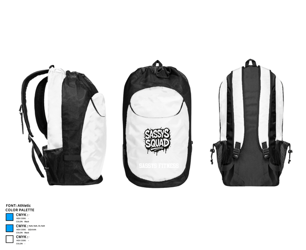 Gear Bag, Sassys Fitness, , Teamtime, Team time, sublimation, custom sports apparel, team uniforms, spirit wear, spiritwear, sports uniforms, custom shirts, team store, custom team store, fundraiser sports, apparel fundraiser