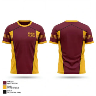 Short Sleeve Performance Shirt, Edison Vikings, Softball, Teamtime, Team time, sublimation, custom sports apparel, team uniforms, spirit wear, spiritwear, sports uniforms, custom shirts, team store, custom team store, fundraiser sports, apparel fundraiser