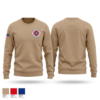 Crew Neck Sweatshirt, ASONABIBO, Fire Department, Teamtime, Team time, sublimation, custom sports apparel, team uniforms, spirit wear, spiritwear, sports uniforms, custom shirts, team store, custom team store, fundraiser sports, apparel fundraiser