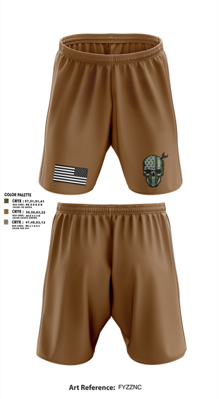 Athletic Shorts With Pockets, Fco 3-4AHB, , Teamtime, Team time, sublimation, custom sports apparel, team uniforms, spirit wear, spiritwear, sports uniforms, custom shirts, team store, custom team store, fundraiser sports, apparel fundraiser