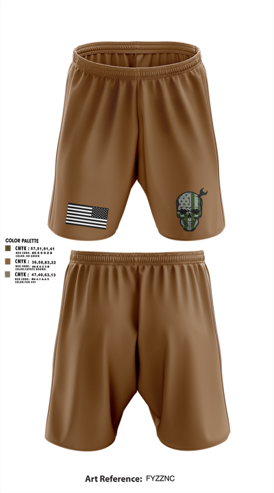 Fco 3-4AHB 30647083 Athletic Shorts With Pockets - 5