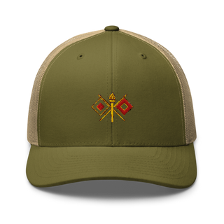 S6 1-32 IN 64050243 Retro Trucker Hat | Yupoong 6606