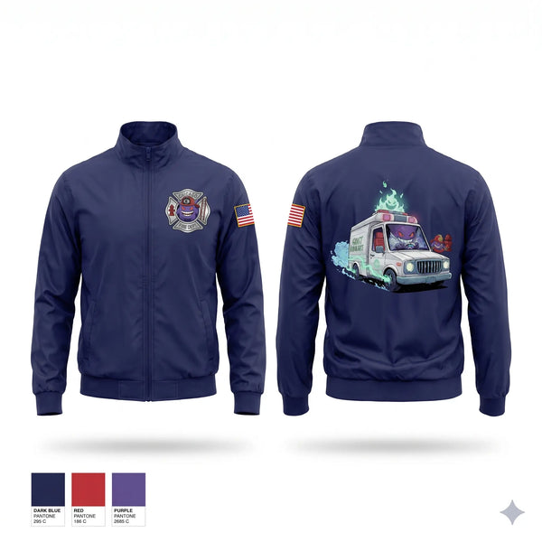 Windbreaker, Chicago Fire Department, Fire Department, Teamtime, Team time, sublimation, custom sports apparel, team uniforms, spirit wear, spiritwear, sports uniforms, custom shirts, team store, custom team store, fundraiser sports, apparel fundraiser