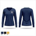 Walker River police Department Women's Long Sleeve V-neck Shirt - 1