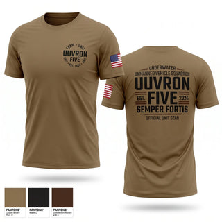 Short Sleeve Performance Shirt, UUVRON FIVE, Navy, Teamtime, Team time, sublimation, custom sports apparel, team uniforms, spirit wear, spiritwear, sports uniforms, custom shirts, team store, custom team store, fundraiser sports, apparel fundraiser