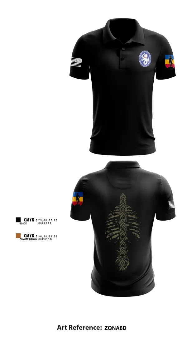 Short Sleeve Performance Polo, 1st BN 515th RTI, Army, Teamtime, Team time, sublimation, custom sports apparel, team uniforms, spirit wear, spiritwear, sports uniforms, custom shirts, team store, custom team store, fundraiser sports, apparel fundraiser