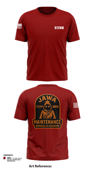 572nd 81334330 Short Sleeve Performance Shirt - 103