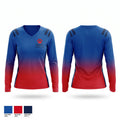 McKeesport Tigers Women's Long Sleeve V-neck Shirt - 1