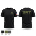 Chicago Heights Community Response Team 42546977 Old School Cotton Feel Shirt - 1