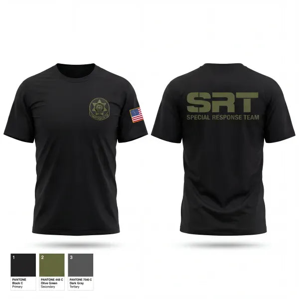 Old School Cotton Feel Shirt, Chicago Heights Community Response Team, Police, Teamtime, Team time, sublimation, custom sports apparel, team uniforms, spirit wear, spiritwear, sports uniforms, custom shirts, team store, custom team store, fundraiser sports, apparel fundraiser