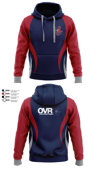 Ohio Valley Region Volleyball 78504074 Hoodie - 1