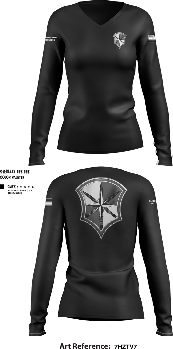 Womens Long Sleeve Vneck Shirt, CPD, , Teamtime, Team time, sublimation, custom sports apparel, team uniforms, spirit wear, spiritwear, sports uniforms, custom shirts, team store, custom team store, fundraiser sports, apparel fundraiser