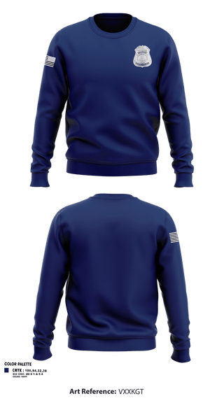 Crew Neck Sweatshirt, Virginia State Police, Police, Teamtime, Team time, sublimation, custom sports apparel, team uniforms, spirit wear, spiritwear, sports uniforms, custom shirts, team store, custom team store, fundraiser sports, apparel fundraiser
