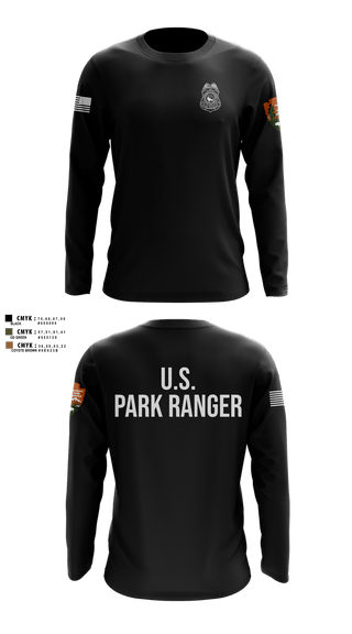Long Sleeve Performance Shirt, NPS Ranger, Police, Teamtime, Team time, sublimation, custom sports apparel, team uniforms, spirit wear, spiritwear, sports uniforms, custom shirts, team store, custom team store, fundraiser sports, apparel fundraiser