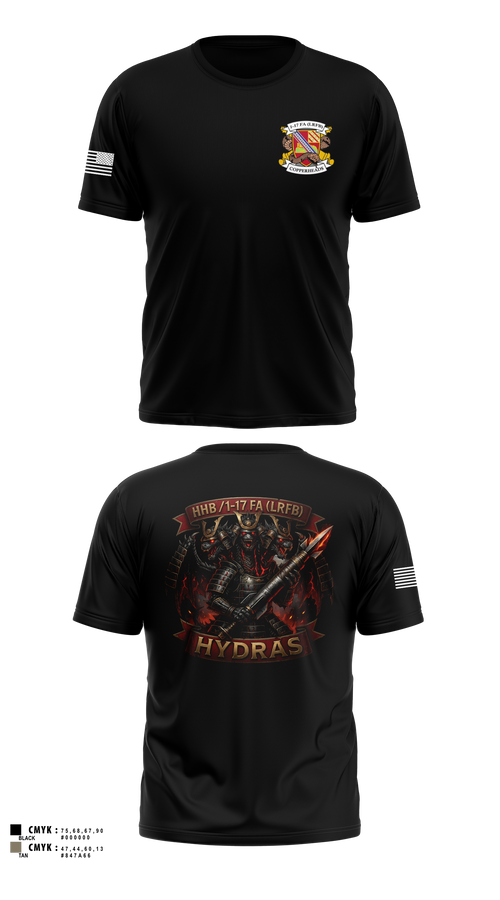 Short Sleeve Performance Shirt, HHB, 1-17 FA (LRFB), Army, Teamtime, Team time, sublimation, custom sports apparel, team uniforms, spirit wear, spiritwear, sports uniforms, custom shirts, team store, custom team store, fundraiser sports, apparel fundraiser
