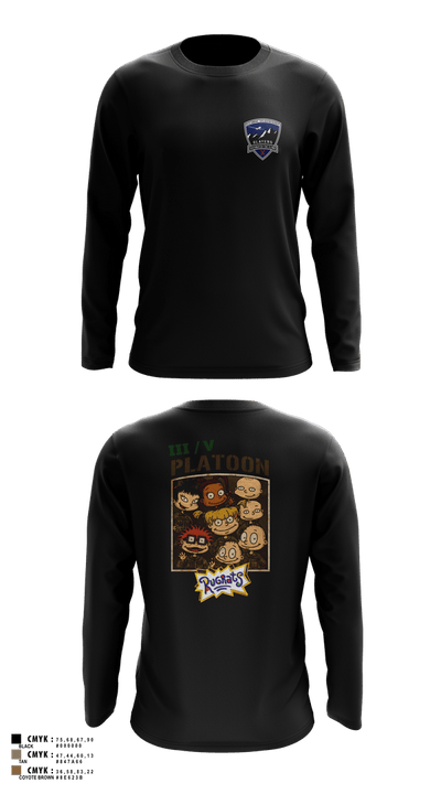 D/10 Slayers Long Sleeve Performance Shirt 19