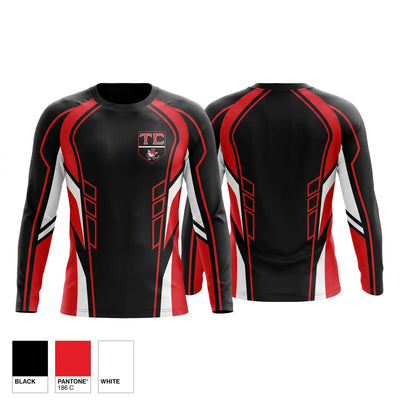 Tri County Saints Long Sleeve Performance Shirt - 1